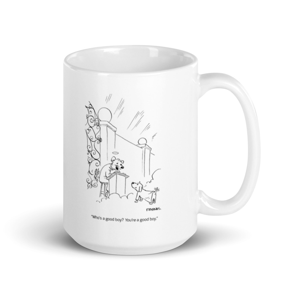 White Glossy Mug
