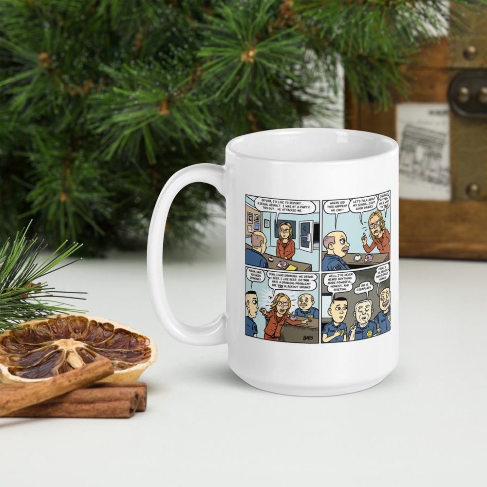 White Glossy Mug
