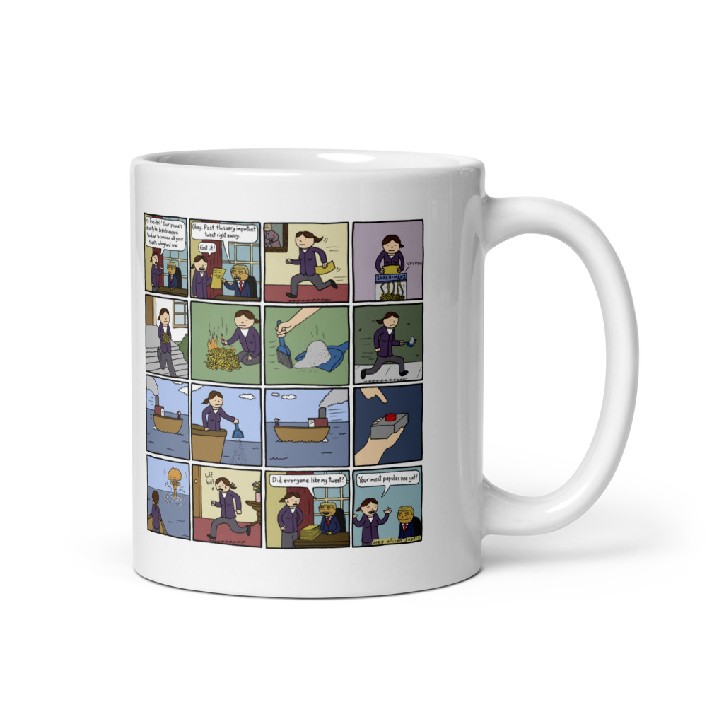 White Glossy Mug