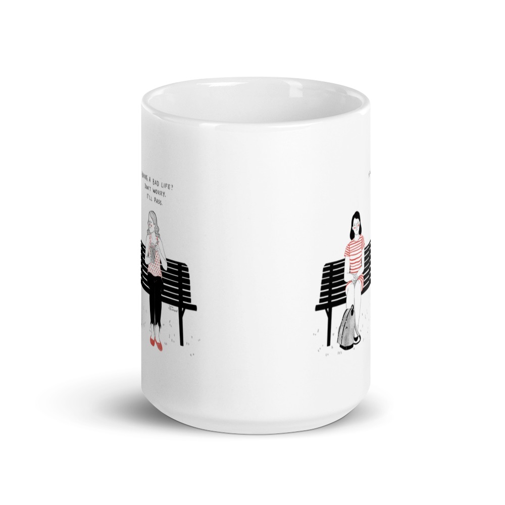 White Glossy Mug