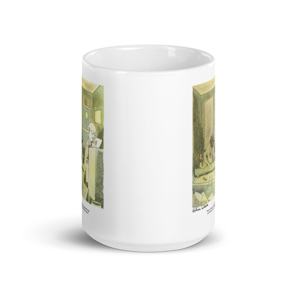 White Glossy Mug