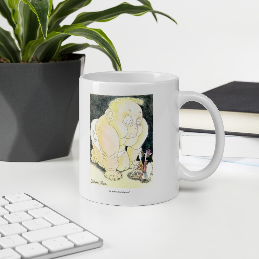 White Glossy Mug