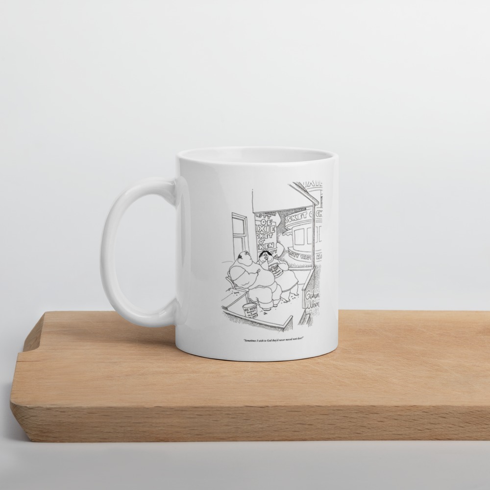 White Glossy Mug