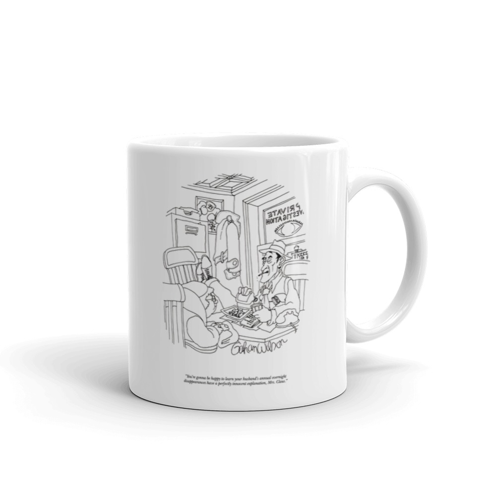 White Glossy Mug