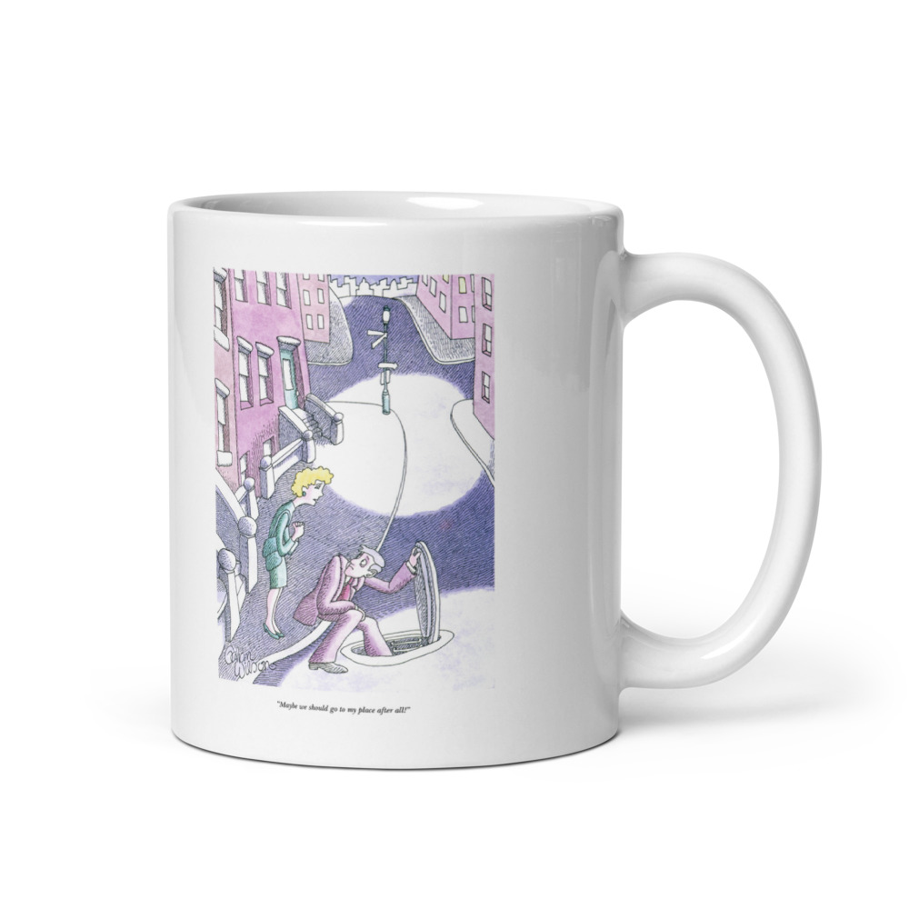 White Glossy Mug