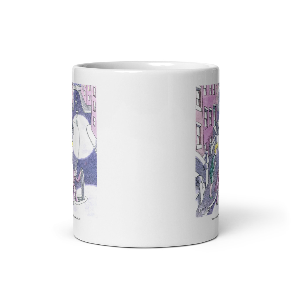 White Glossy Mug