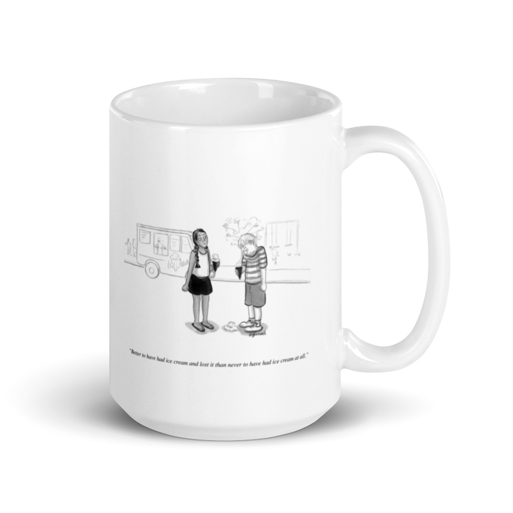 White Glossy Mug