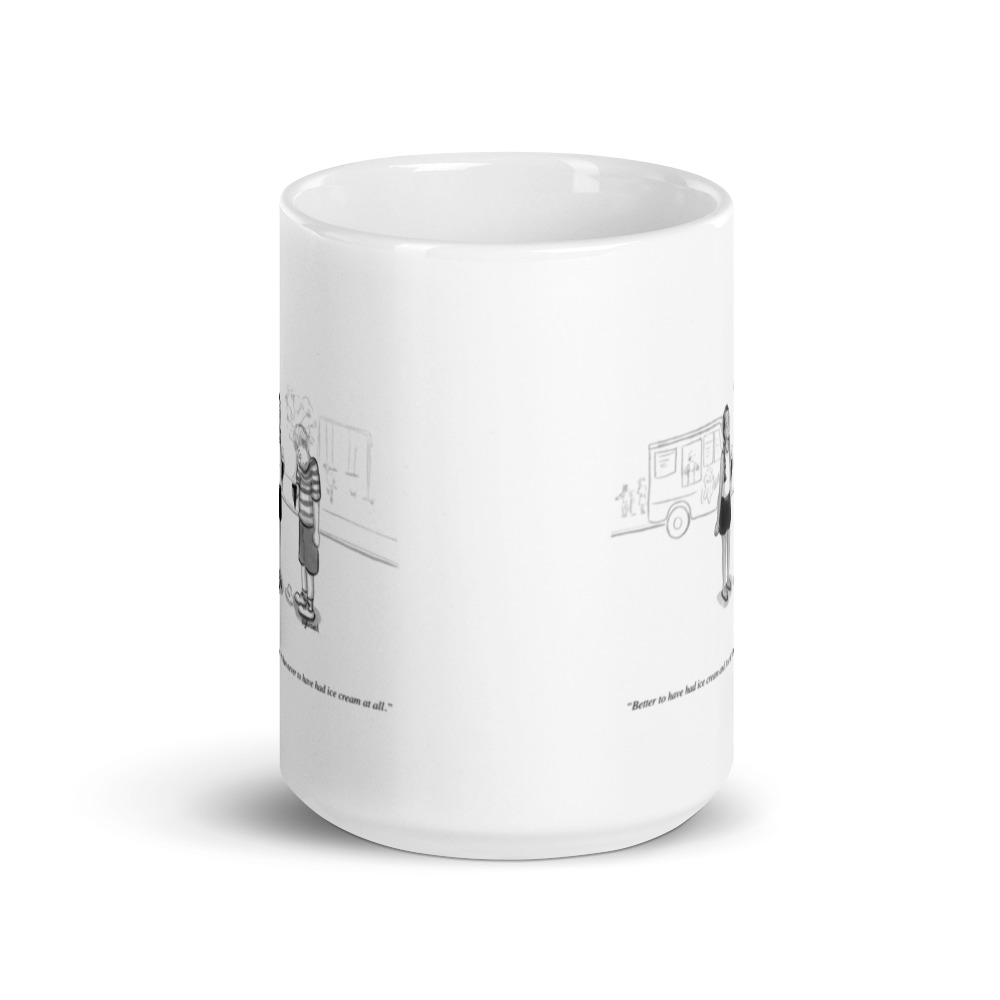 White Glossy Mug