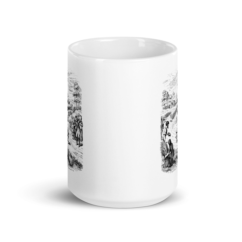 White Glossy Mug