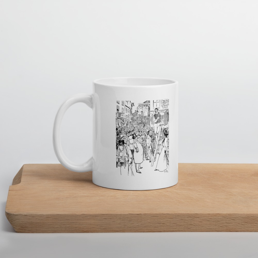 White Glossy Mug