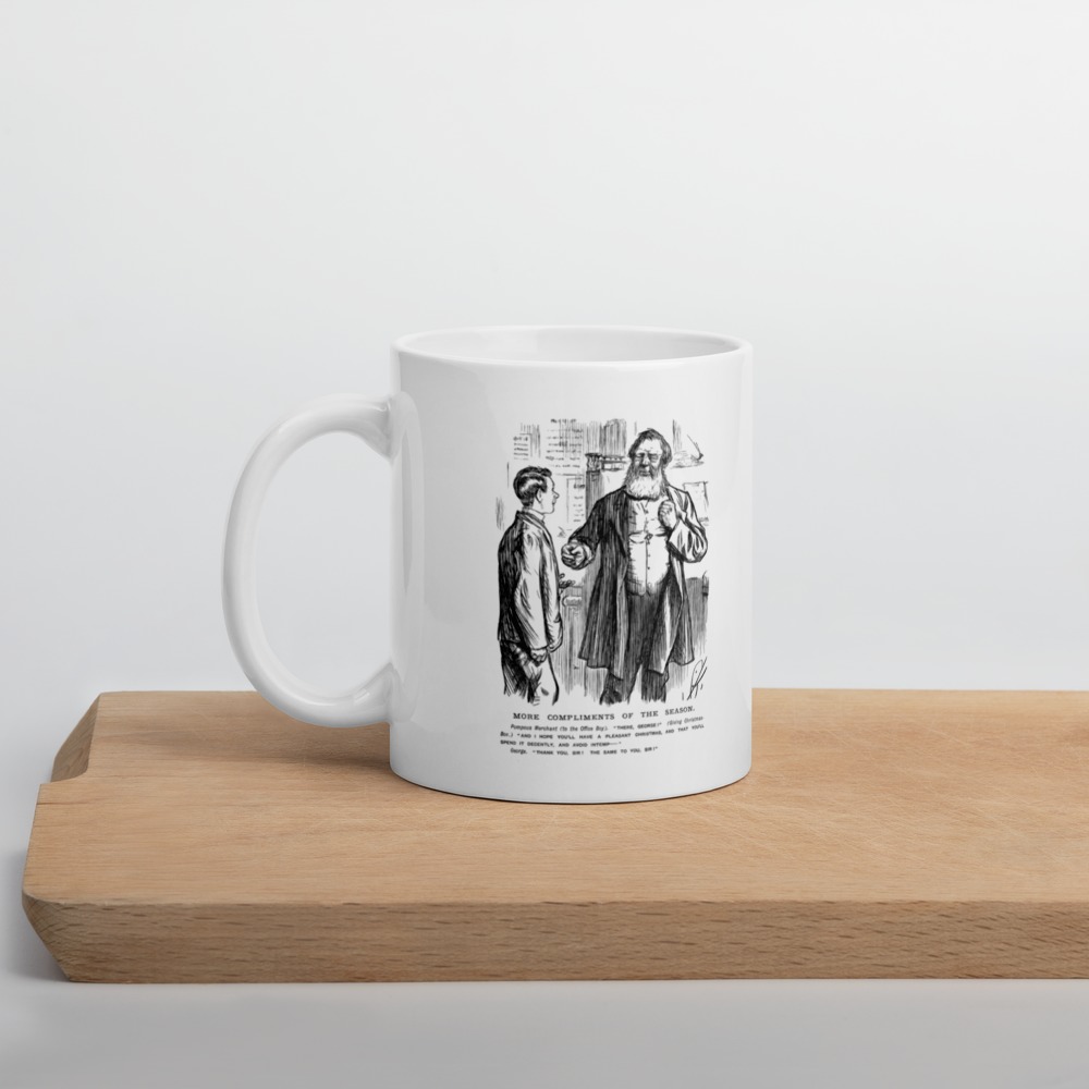 White Glossy Mug