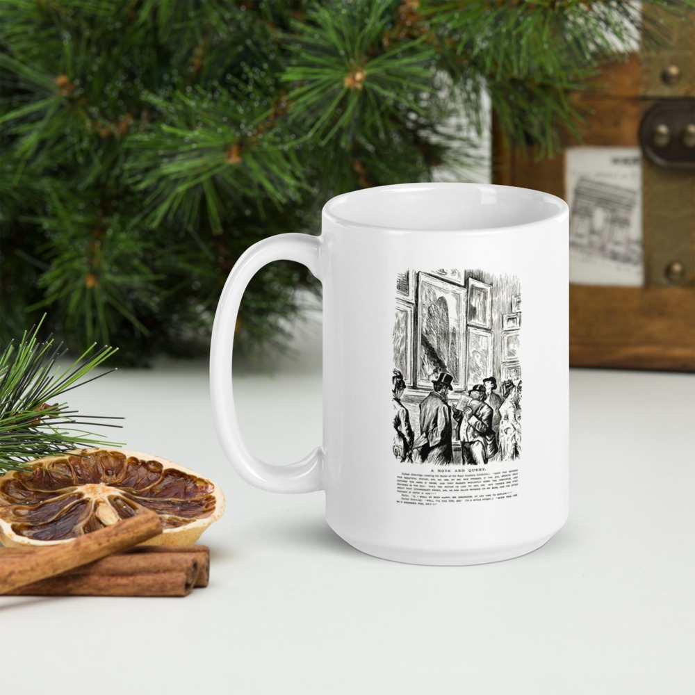 White Glossy Mug