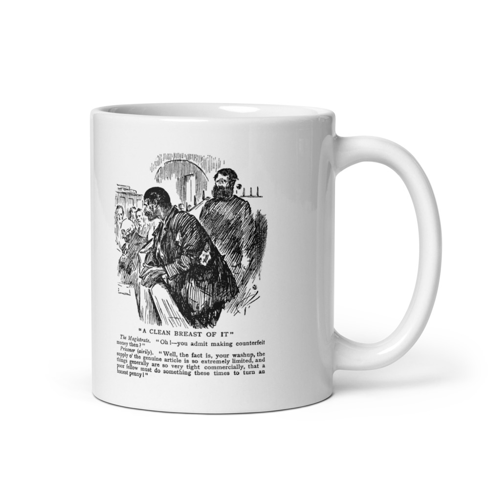 White Glossy Mug