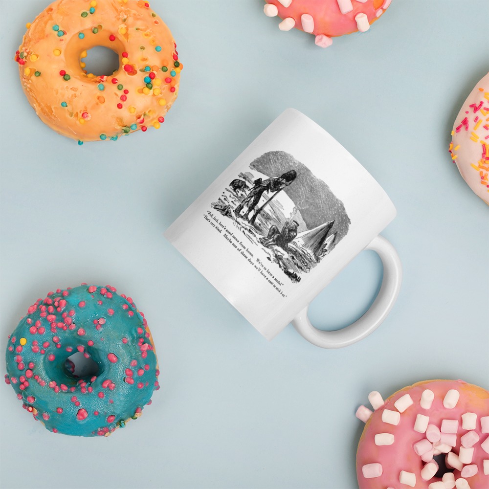 White Glossy Mug