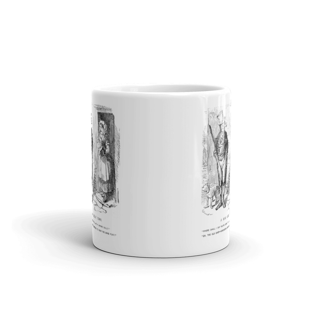 White Glossy Mug