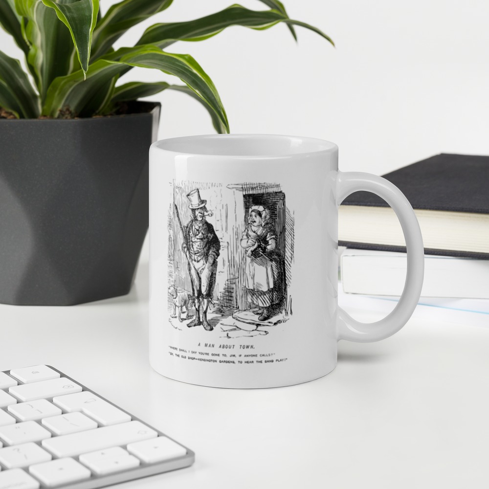 White Glossy Mug