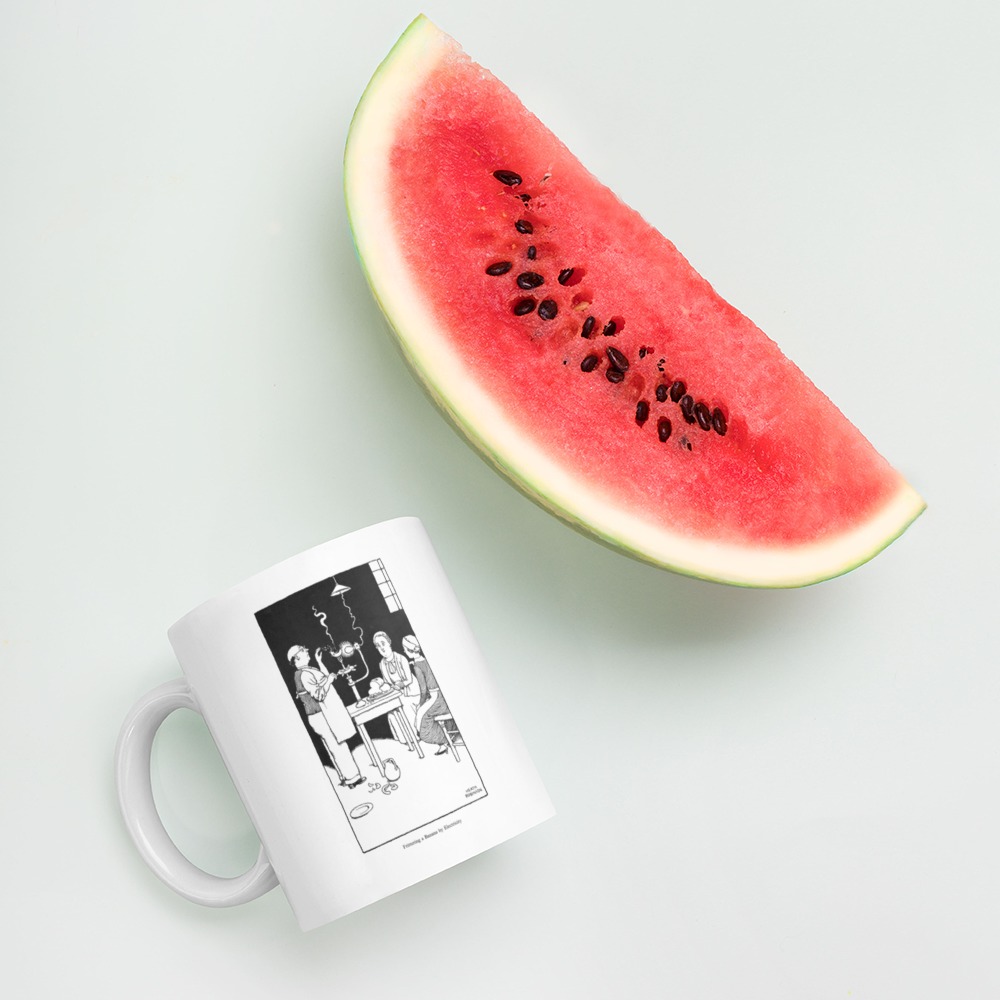 White Glossy Mug