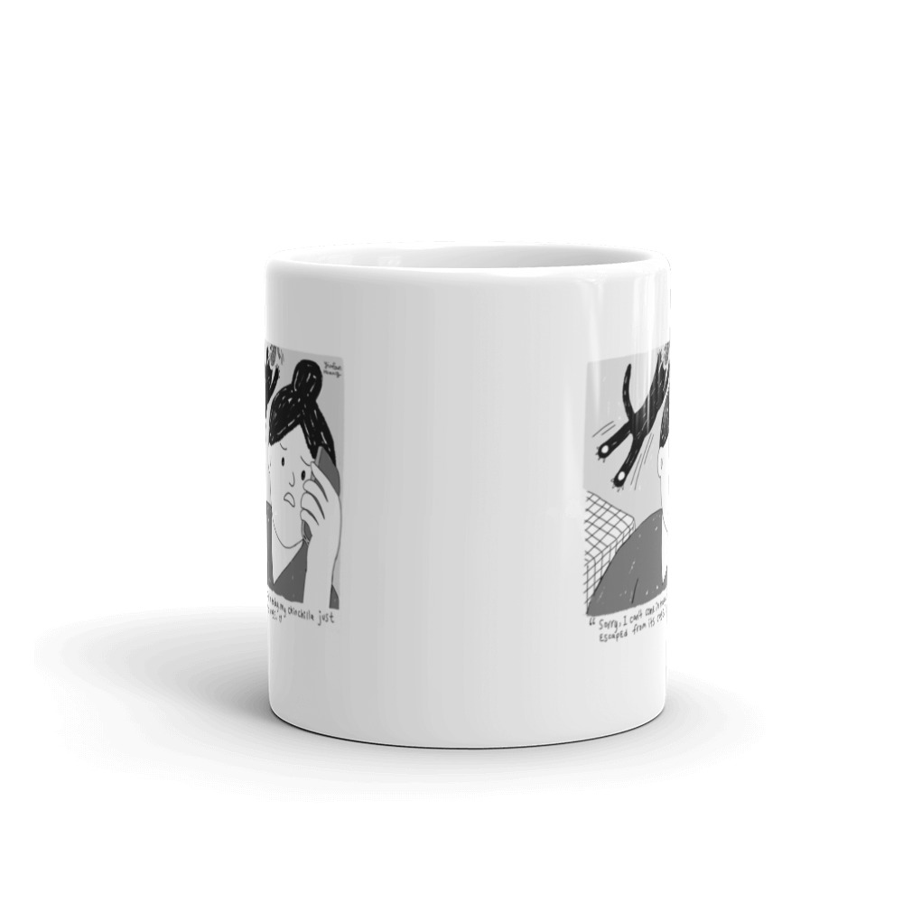 White Glossy Mug