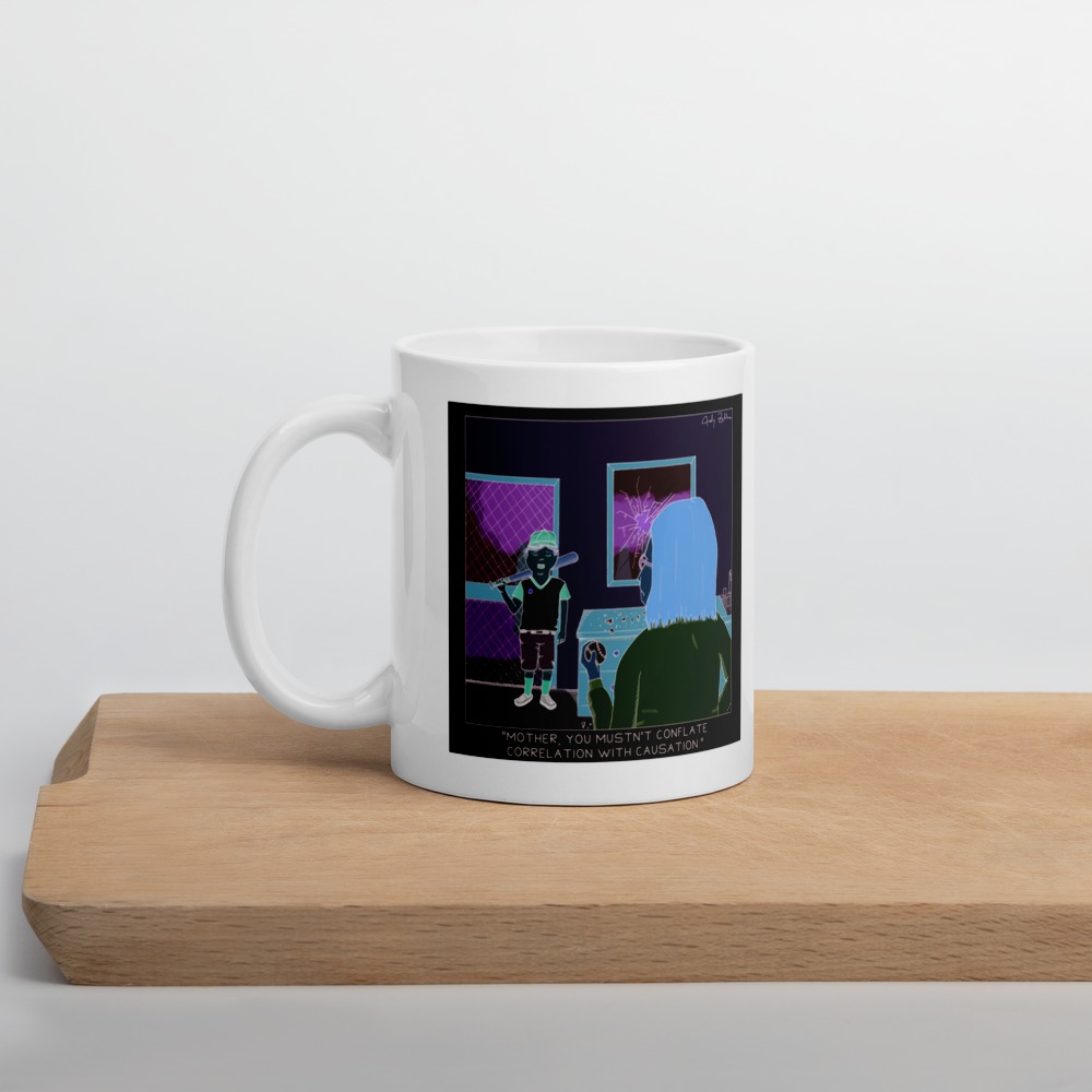 White Glossy Mug