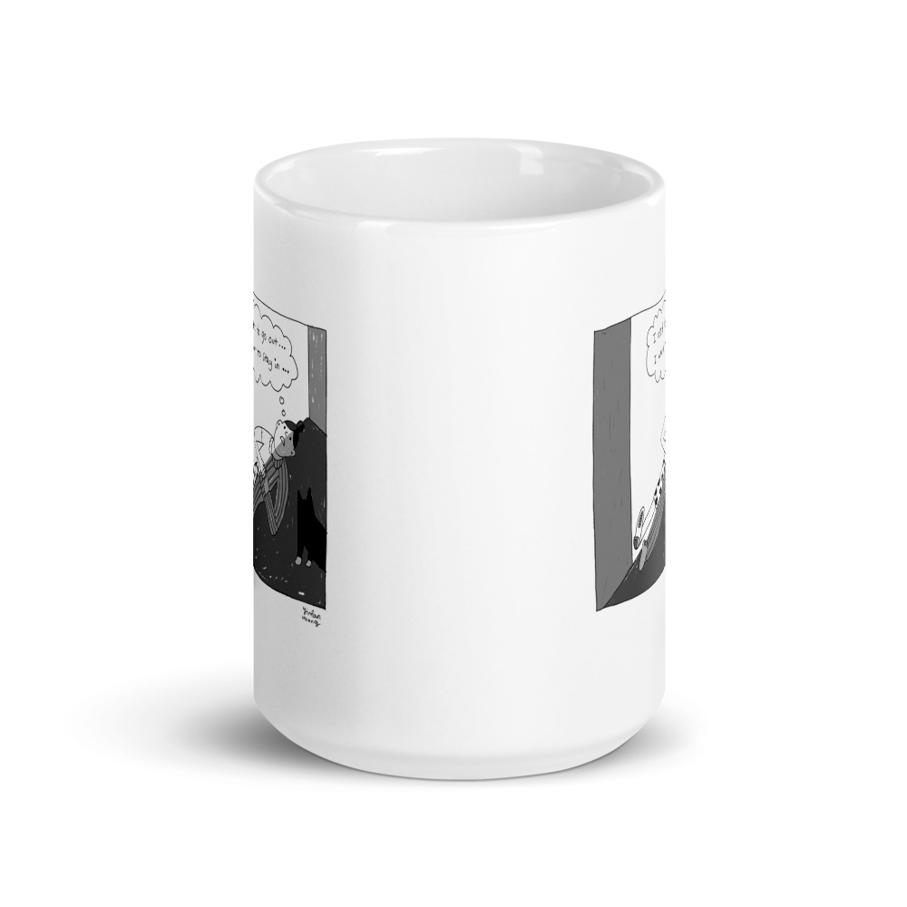 White Glossy Mug