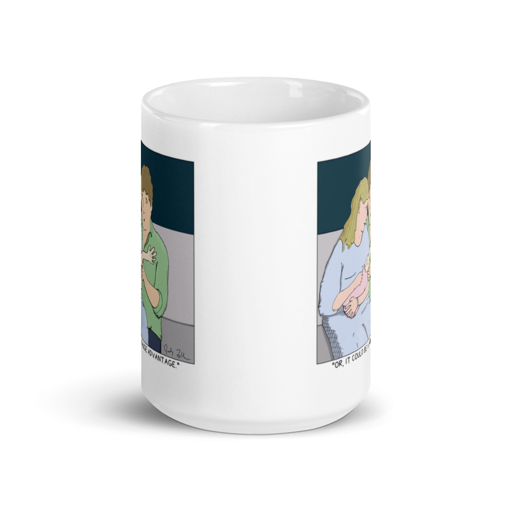 White Glossy Mug