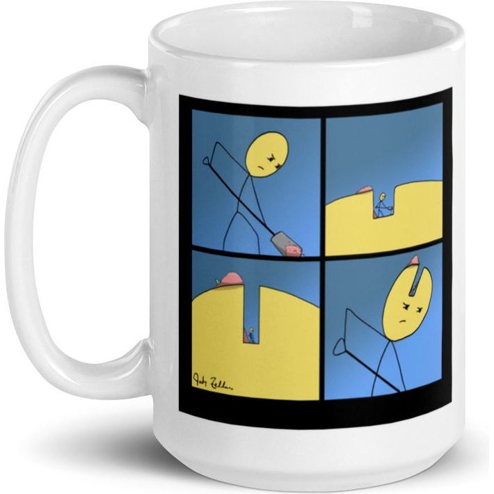 White Glossy Mug