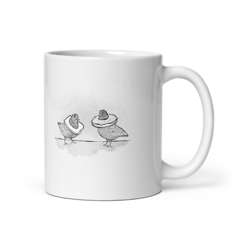 White Glossy Mug