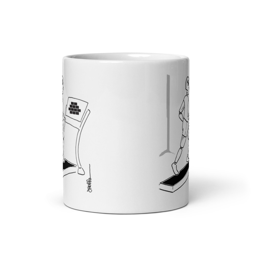 White Glossy Mug