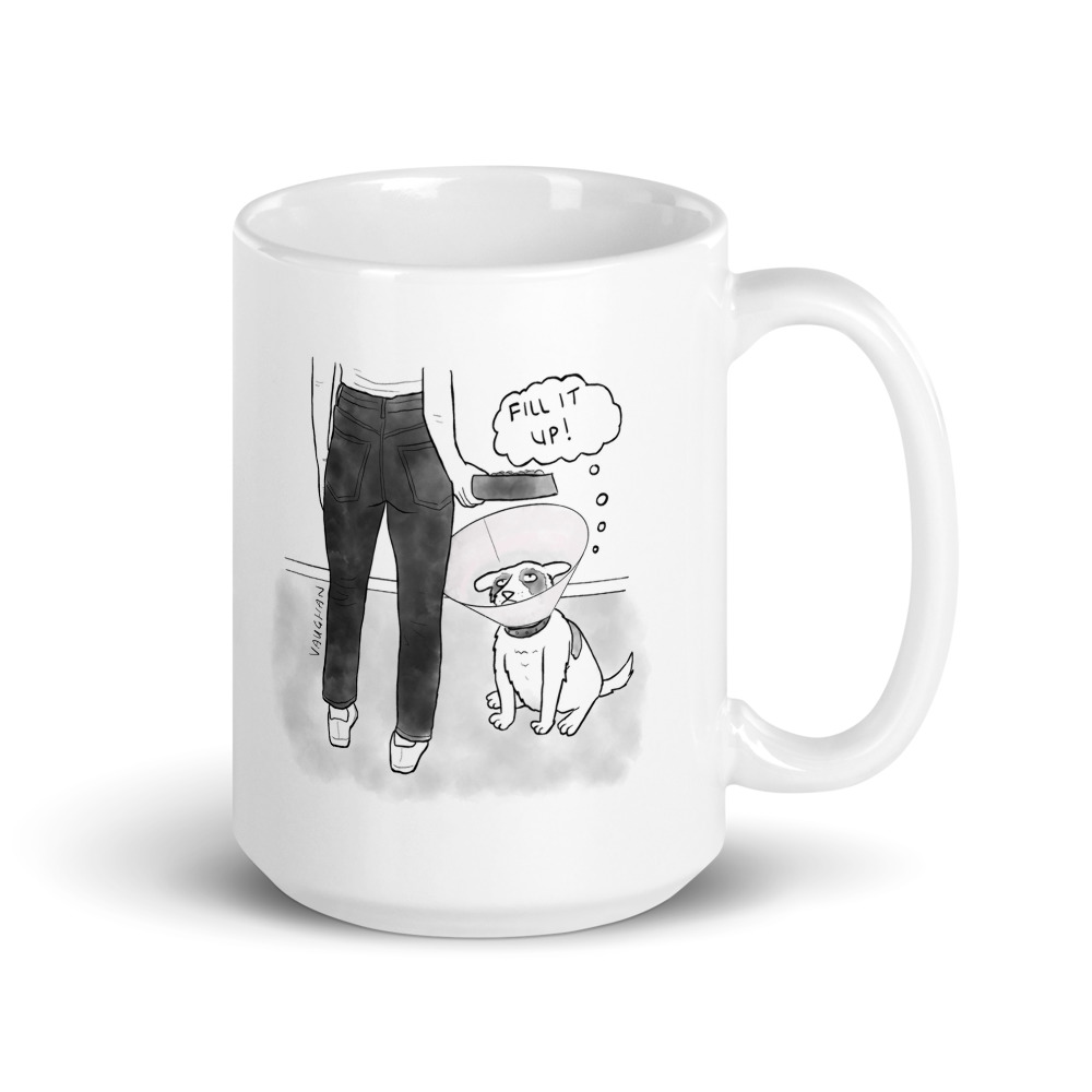 White Glossy Mug