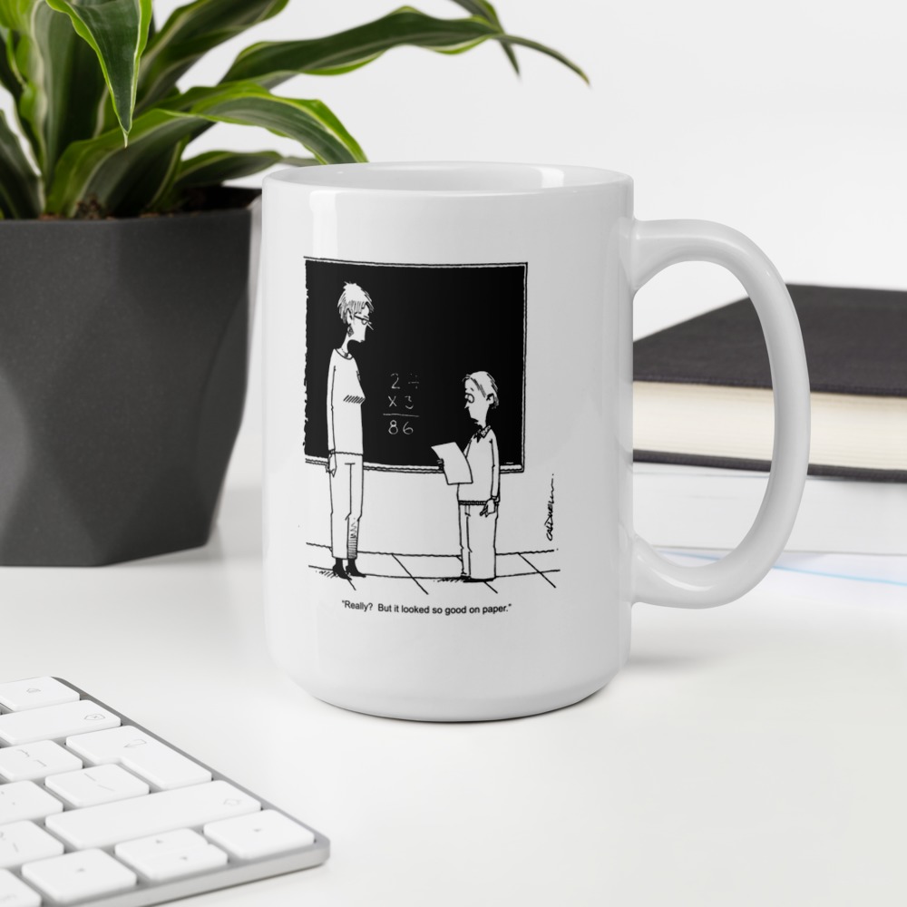 White Glossy Mug