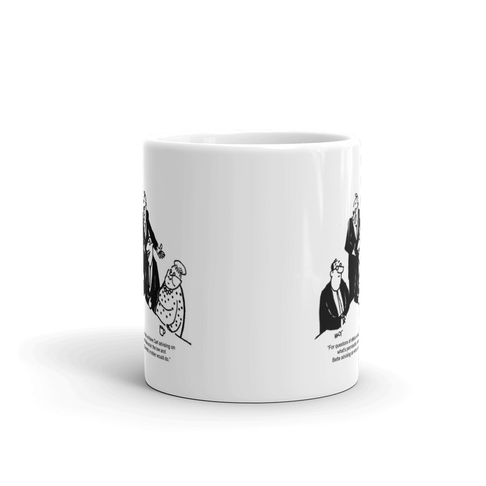 White Glossy Mug