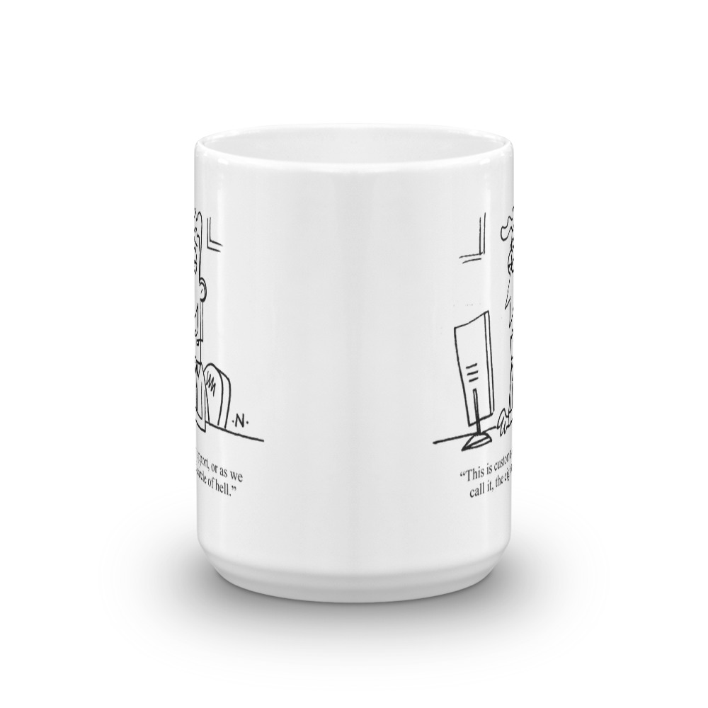 White Glossy Mug