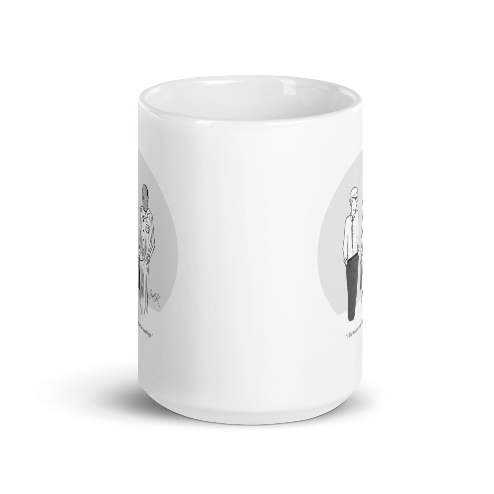White Glossy Mug