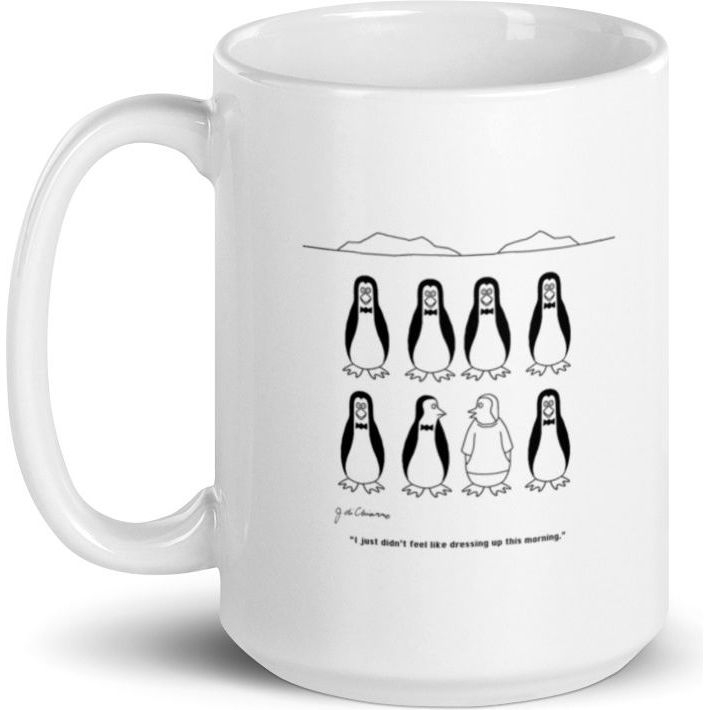 White Glossy Mug