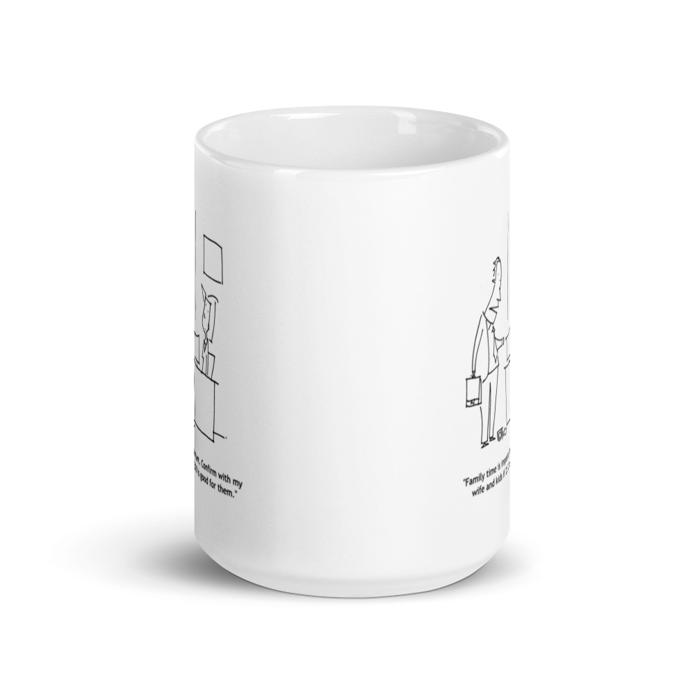 White Glossy Mug